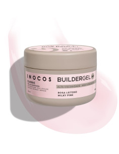 Inocos Gel de Construção Rosa Leitoso 50g Alta Viscosidade