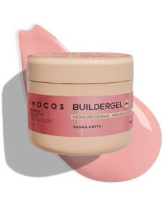 Inocos Gel de Construção Cover Up Panacota 180g Média Viscosidade