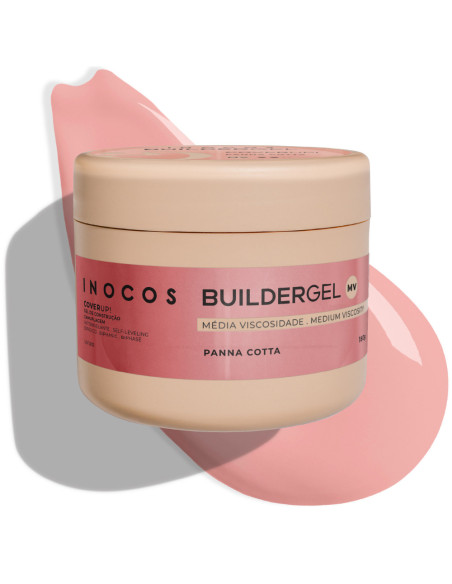 Inocos Gel de Construção Cover Up Panacota 180g Média Viscosidade