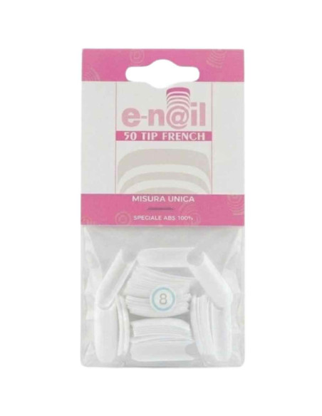 Tips de Unhas e-n@il Profissionais – Tamanho nº8 (50 Unidades)