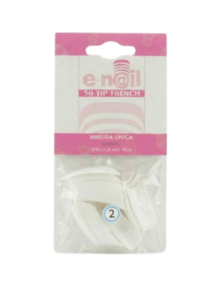 Tips de Unhas e-n@il Profissionais – Tamanho nº2 (50 Unidades)