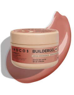 Inocos Gel de Construção Cover Up Doce de Leite 50g Média Viscosidade