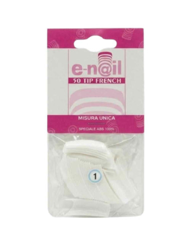 Tips de Unhas e-n@il Profissionais – Tamanho nº1 (50 Unidades)