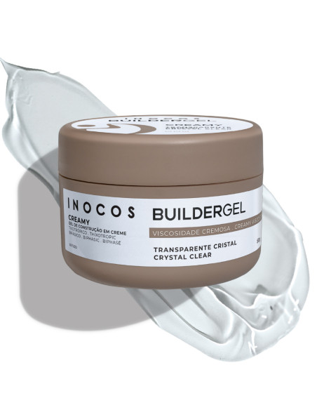 Inocos Gel de Construção Creamy Transparente cristal 50g