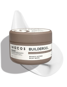 Inocos Gel de Construção Creamy Branco Leitoso 50g
