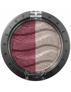 Sombra de Olhos Duo Compacta Prestige CD-06 Party 2.2g Rosa e Prata