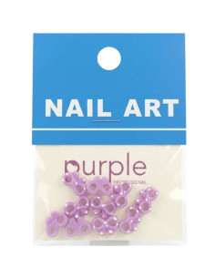 Laço Nail Art Purple P1223 Liláz c/ Bolas