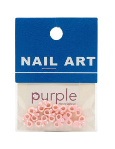 Laço Nail Art Purple P1217 Rosa Bebê