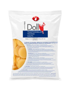 Cera de Disco Mel Doll 1kg – Cera Quente Profissional Depilatória