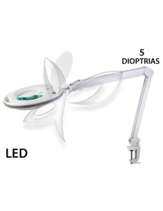 Lupa LED sem Pé - 5 Dioptrias - DESC Lupa Estética