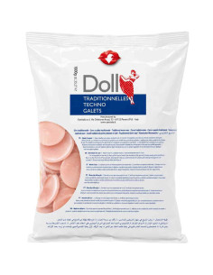 Cera de Disco Rosa Doll 1kg – Cera Quente Profissional