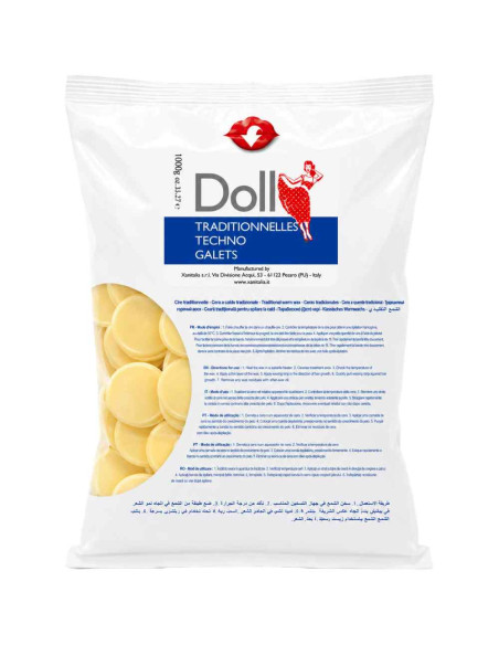Cera de Disco Argan Doll 1kg – Cera Quente Profissional