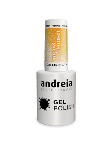 Andreia Professional Verniz Gel Meow Sunset Cat Eye Effect MW3