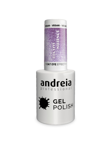 Andreia Professional Verniz Gel Meow Sunset Cat Eye Effect MW4