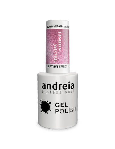 Andreia Professional Verniz Gel Meow Sunset Cat Eye Effect MW5