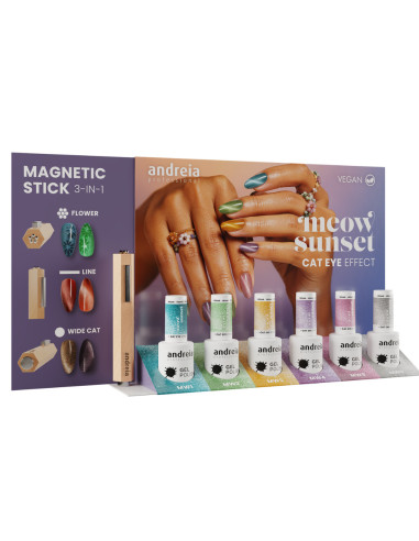 Andreia Professional Meow Sunset Cat Eye Effect Collection