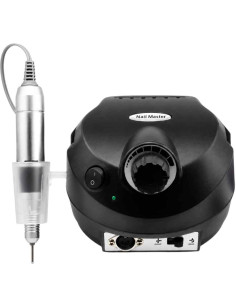 Micromotor para Unhas 30000 RPM Preto – Fresa Profissional Manicure e Pedicure