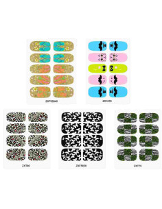 Pack adesivos de unhas nº03