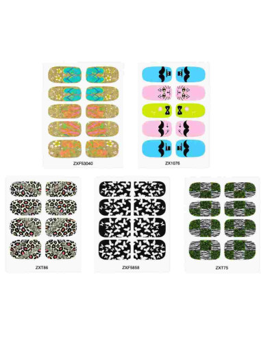 Pack adesivos de unhas nº03