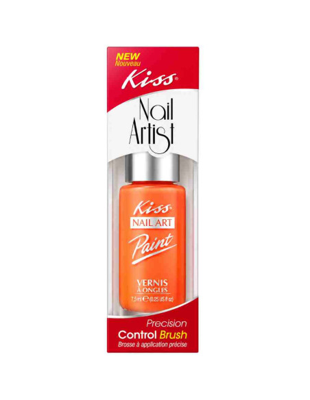 Kit Nail Art KISS Neon Orenge