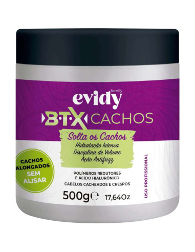 Solta Cachos Evidy B.T.X. Ondulados 500g