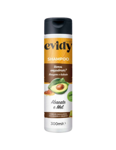 Shampoo Evidy Abacate e Mel 300ml