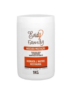 Evidy Family Máscara Capilar com Óleo de Coco e D-Pantenol 1Kg