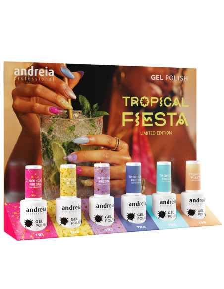 Andreia Professional Verniz Gel Coleção Tropical Fiesta