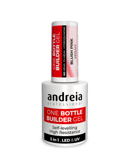 Andreia Professional One Bottle Builder Gel 3 IN 1 Blush Pink 14ml