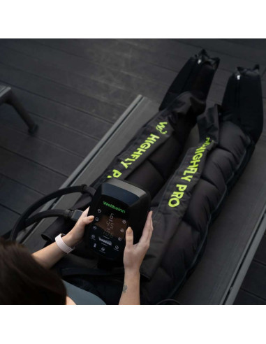 Botas de Pressoterapia Wellbeinn Highfly Pro 6 Câmaras 260 mmHg Sem Fios