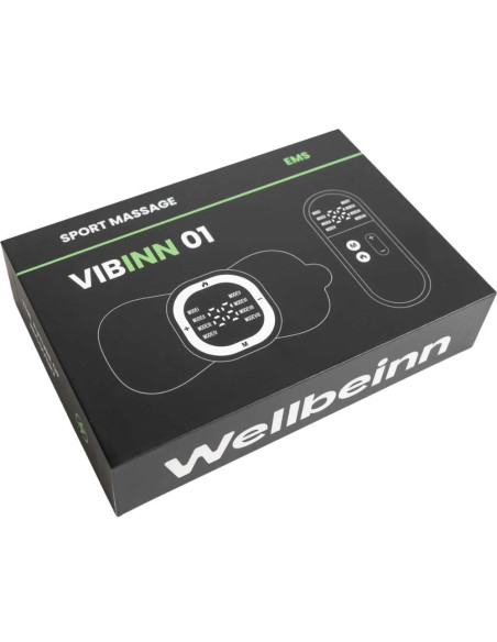 Dispositivo de Eletroestimulação Muscular Wellbeinn VIBINN 01 com Calor