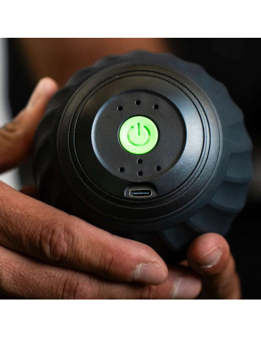 Bola de Massagem Vibratória Wellbeinn Rollinn Ball para Recuperação Muscular