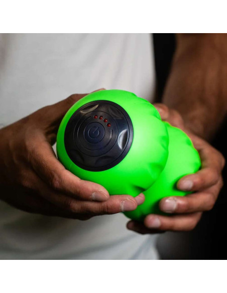 Rolo de Massagem Vibratório Wellbeinn Rollinn Peanut para Recuperação Muscular