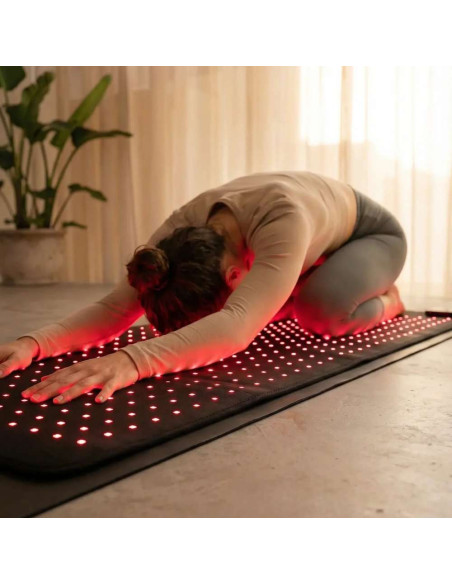Tapete de Terapia de Luz Vermelha Wellbeinn Redinn Mat 660nm + 850nm