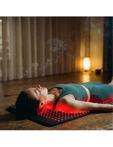 Tapete de Terapia de Luz Vermelha Wellbeinn Redinn Mat 660nm + 850nm