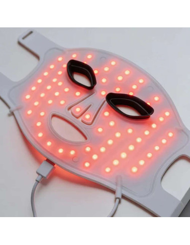 Máscara de Luz Vermelha Wellbeinn Redinn Mask LED 633nm + 830nm