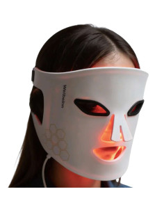Máscara de Luz Vermelha Wellbeinn Redinn Mask LED 633nm + 830nm