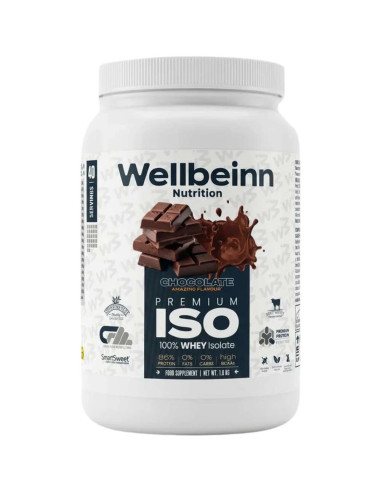 Proteína Whey Isolada Wellbeinn Proteinn 100% Whey Isolate Chocolate 1 kg