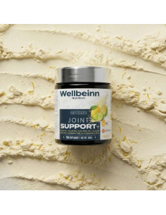 Colagénio Articular Wellbeinn Joint Support+ Fortigel® + Ovomet® Limão 300 g 2
