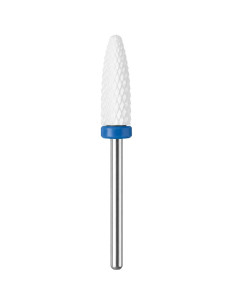 Broca de Cerâmica 3/32" Flame S (M) para Micromotor | Precisão para Cutículas e Acabamentos