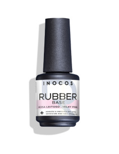 INOCOS Rubber Base Rosa Leitoso 15ml
