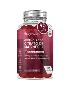 WeightWorld Gomas de Magnésio 125 mg – Cansaço, Fadiga e Músculos