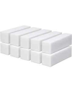 Pack 10 Blocos Brancos de Polir para Unhas