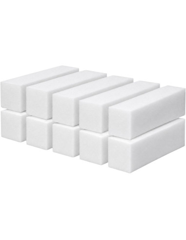 Pack 10 Blocos Brancos de Polir para Unhas