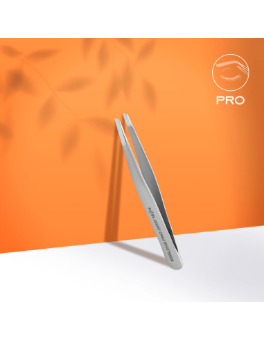 STALEKS PRO Pinça de Sobrancelhas EXPERT 10 Tipo 4 Chanfrada Estreita