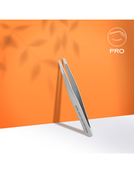 STALEKS PRO Pinça de Sobrancelhas EXPERT 10 Tipo 4 Chanfrada Estreita