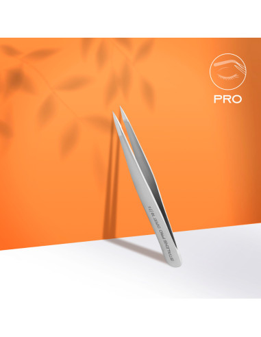 STALEKS PRO Pinça de Sobrancelhas EXPERT 10 Tipo 5 Pontiaguda