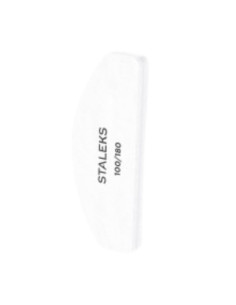 STALEKS PRO Mini Bloco Polidor Meia Lua EXPERT 41 100/180 Grit – 20 Un.