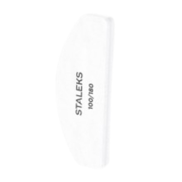 STALEKS PRO Mini Bloco Polidor Meia Lua EXPERT 41 100/180 Grit – 20 Un.