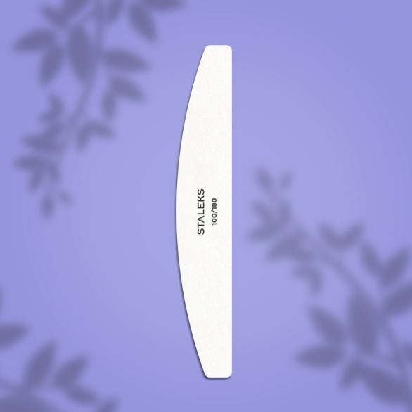 STALEKS PRO Bloco Polidor Meia Lua EXPERT 41 100/180 Grit – 10 Un.